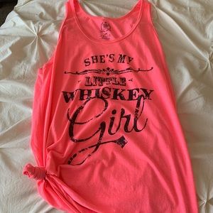 Whiskey girl tank